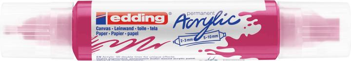 Image du produit Edding Marqueur acrylique 5400 Double Liner (Bleu magenta, 10 mm, 1 x)
