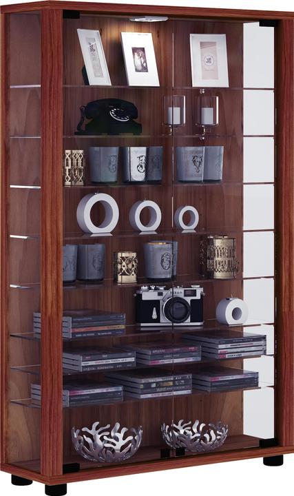 Actual product image VCM Collection stand display case wood glass Lumo Mini (59 x 18 x 90 cm)