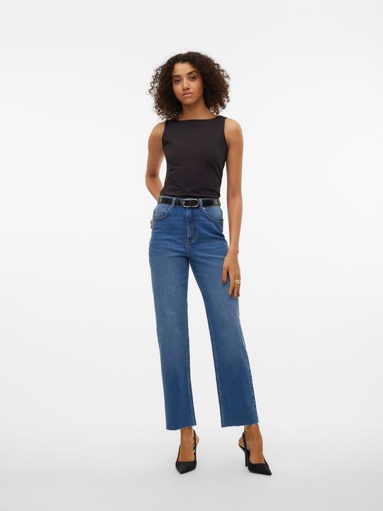Produktbild Vero Moda VMCALIA Hohe Taille Gerade geschnitten Jeans Straight-Fit (W28/L32)