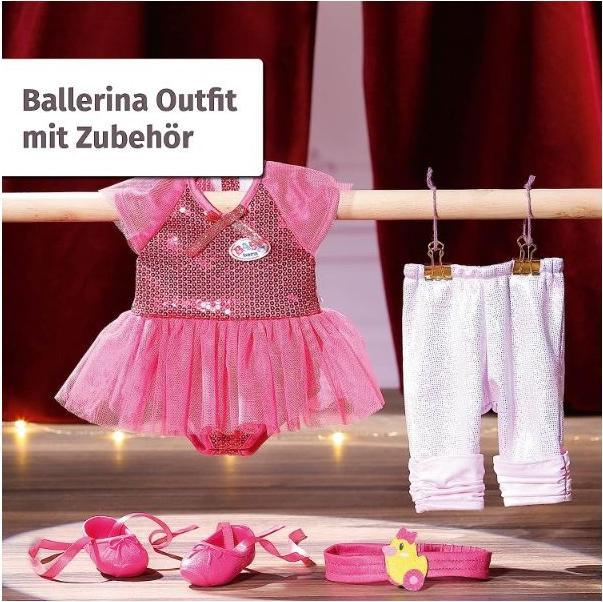 Produktbild Zapf Creation Zapf 834176 BABY born Deluxe Ballerina 43cm