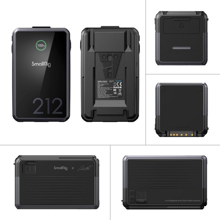 Actual product image SmallRig VB212 mini V Mount (Camera battery)