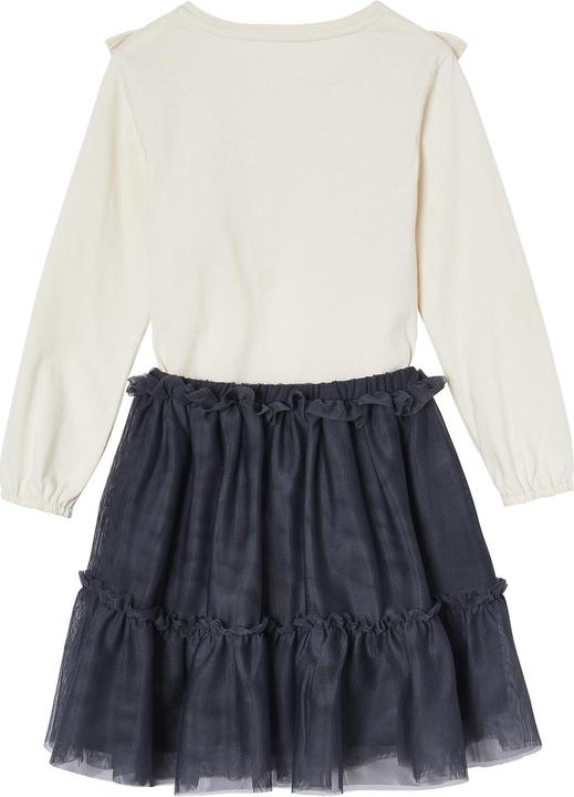 Immagine prodotto Vertbaudet Set da bambina: camicia con volant e gonna in tulle (122)