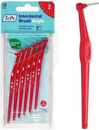 Actual product image TePe Interdental brushes Angle ISO 2 (6 x, 0.50 mm)