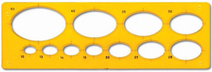 Immagine prodotto Arda Sagoma forme ovali da 50 mm