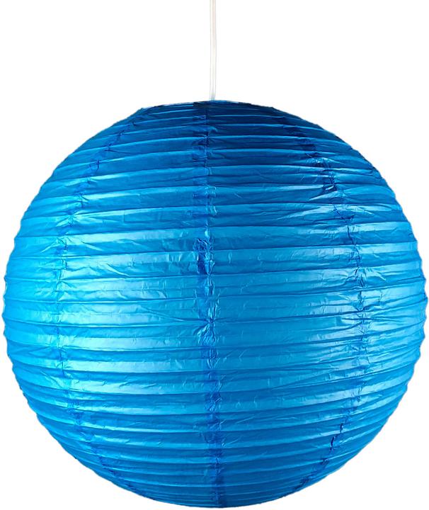 Produktbild Do it + Garden Papierschirm China blau, rund