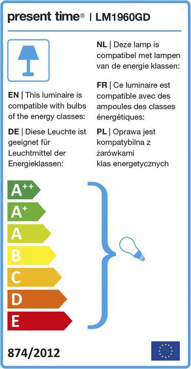 Energie-Label Leitmotiv Lax (E27)
