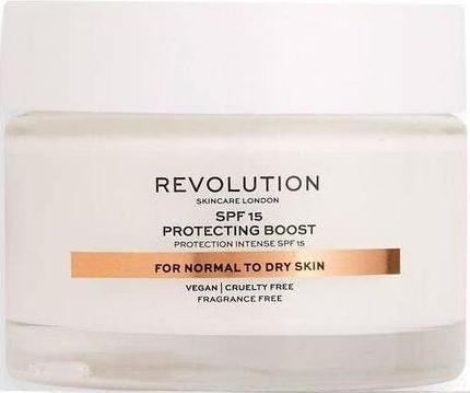 Actual product image Revolution Skincare Moisture Cream Normal to Dry Skin (50 ml, Day cream, SPF 15)