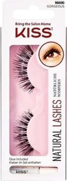 KISS My Face - Natural Lashes (1 pair) - Natural false eyelashes Gorgeous (L) (Künstliche Wimpern)