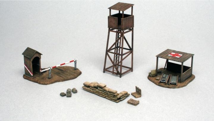 Productafbeelding Italeri Accessoires (fontein, commandopost et