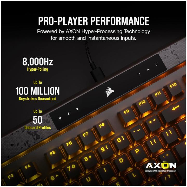 Image du produit Corsair K70 Max (US, Filaire)