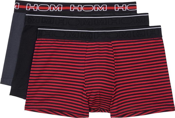 Produktbild HOM Boxershort Casual Bequem sitzend Matt (S, 3er Pack)
