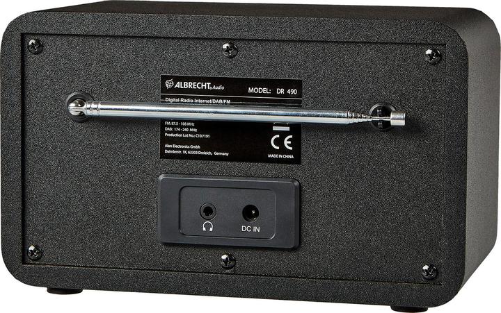 Produktbild Albrecht DR 490 (Internetradio, DAB+, WLAN)