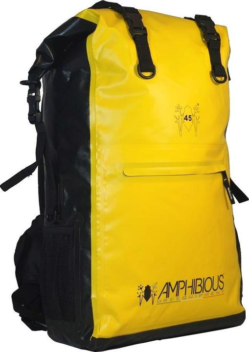 Actual product image Amphibious WATERPROOF BACKPACK OVERLAND 45L YELLOW P/N: ZSF-1045.04 (45 l)