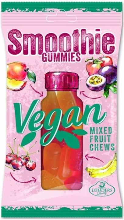 Actual product image Lühders Quality Smoothie Gummies Kiba-Exotic without gelatin (1 pcs., 80 g)