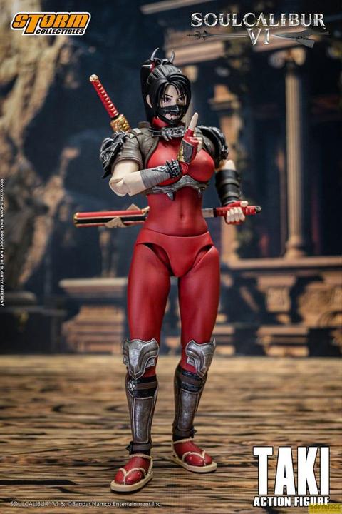 Image du produit Storm Collectibles Soul Calibur VI figurine 1/12 Taki 18 cm