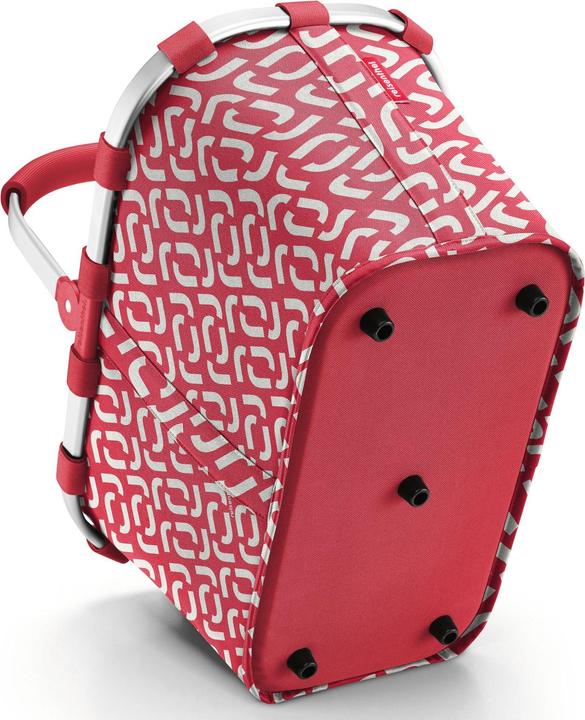 Actual product image reisenthel Shopping Basket Carrybag Signature Red/White