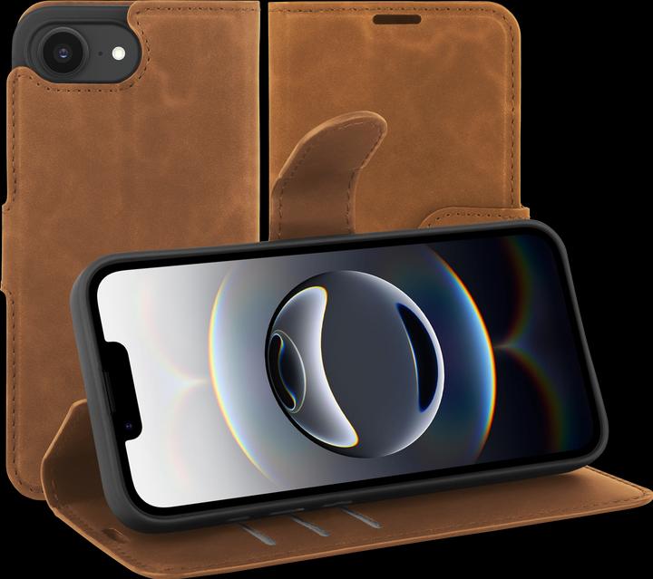 Produktbild Cazy Premium-Geldbörsen-Etui, Magnetisches Geldbörsen-Etui, Kartenfächer, Ständer (Apple iPhone 16e)
