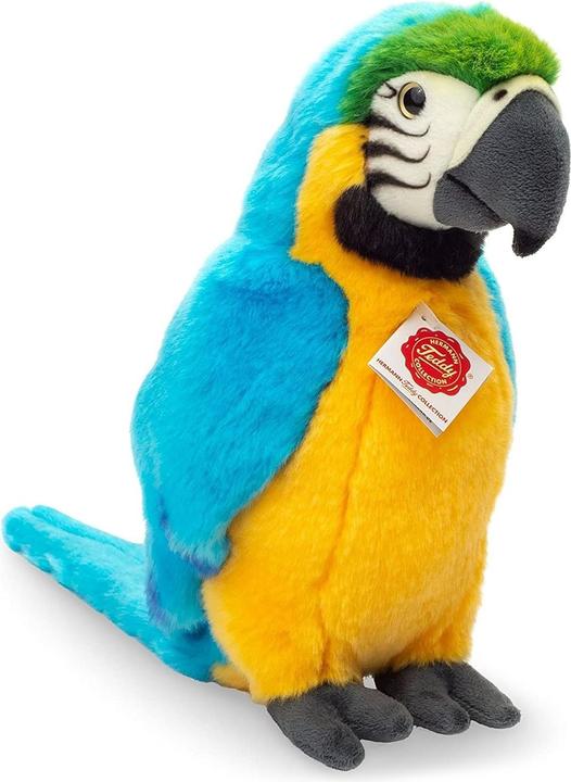 Immagine prodotto Teddy Hermann Pappagallo Ara dal petto giallo (16 cm)