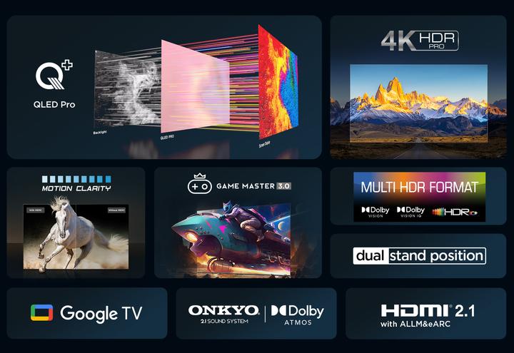 Produktbild TCL 85C655 (85", QLED, 4K, 2024)
