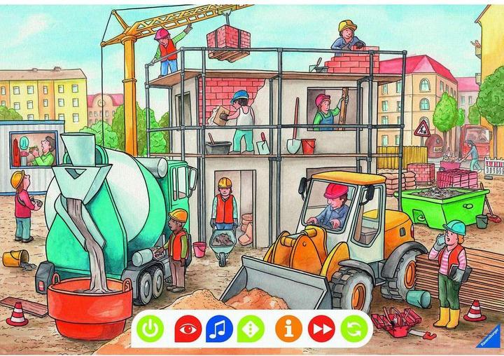 Image du produit tiptoi Puzzle pour les petits explorateurs : le chantier de construction (12 pièces)