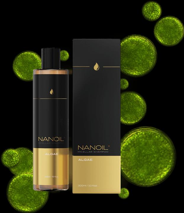 Produktbild Nanoil Mizellenshampoo mit Algen (300 ml, Flüssiges Shampoo)