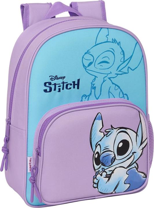 Actual product image Stitch School backpack Sweet Blue Purple 26 x 34 x 11 cm (10 l)