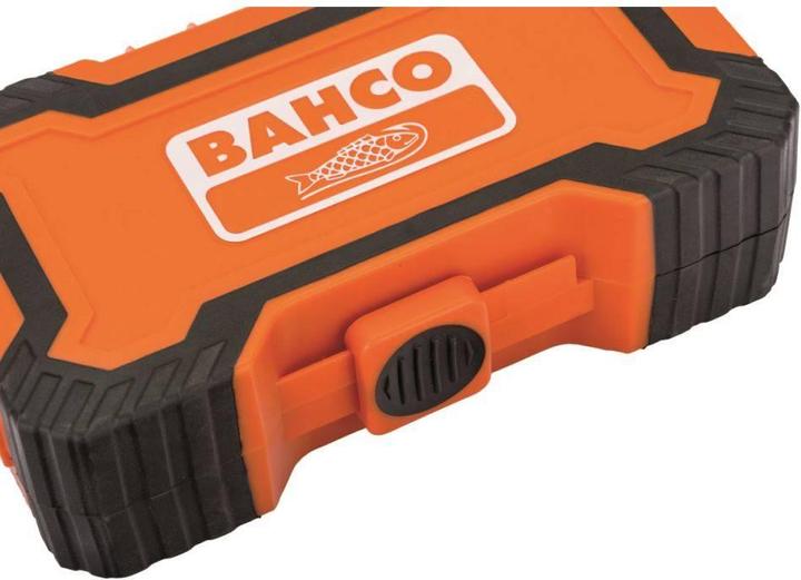 Produktbild Bahco 1/4"-Bitsatz für Schlitz-, Phillips-, Pozidriv-, Sechskant- und TORX-Tamper-Schrauben 50 mm × 110 (Innensechsrund TX M20, Innensechsrund TX M27, Innensechsrund TX M30, Innensechsrund TX M10, Kreuz Pozidriv PZ M2, Kreuz Phillips PH M3, Kreuz Pozidriv PZ M3, Innensechsrund TX M15, Innensechsrund TX M25, Innensechsrund TX M40, Kreuz Phillips PH M1, Kreuz Phillips PH M2, Kreuz Pozidriv PZ M1)