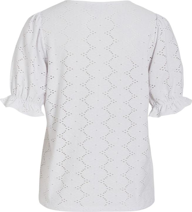 Actual product image Vila Round neck top with short sleeves (L)