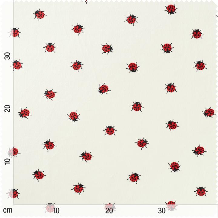 Produktbild VBS Polyester-Jersey Chilly Print "Marienkäfer", 145 cm breit, Meterware