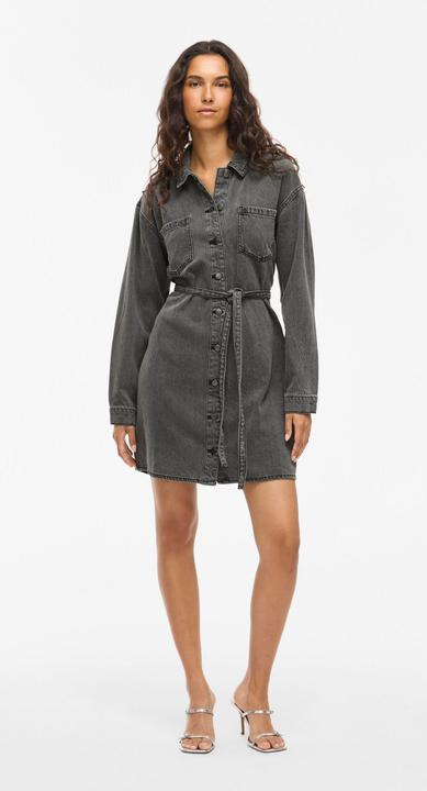 Image du produit Vila VIKIKI Denim Blusenkleid (38)