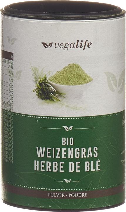 vegalife Bio Weizengras Pulver (1 Stück, Pulver, 125 g)