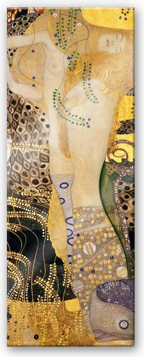 Image du produit Trenddeko Klimt - serpents d'eau I. (40 x 100 cm)