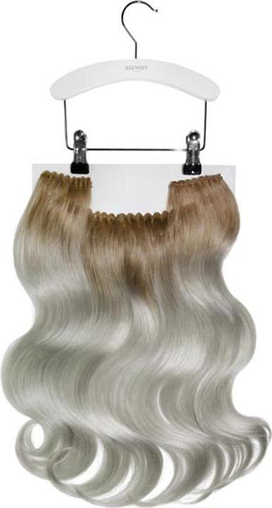 Balmain Clip-In Weft Memory®Hair 45cm L.A.,Copper Gold Blonde Ombré (LA, 45 cm)