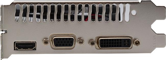 Actual product image AFOX Geforce GT730 1GB DDR3 64Bit DVI HDMI VGA LP Fan AF730-1024D3L7-V1 (1 GB)