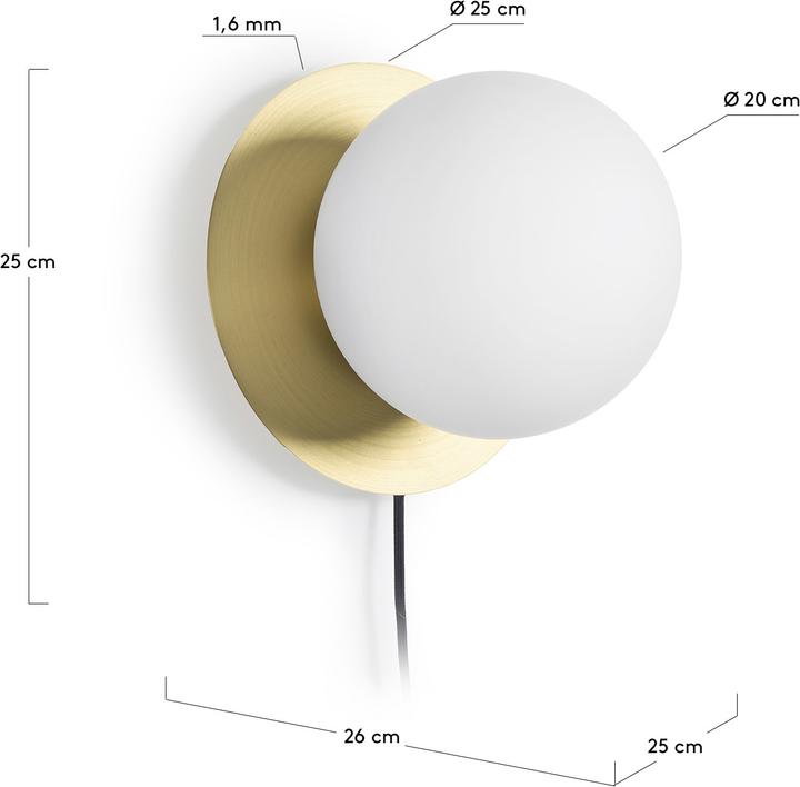 Actual product image Kave Home Hein (E14)
