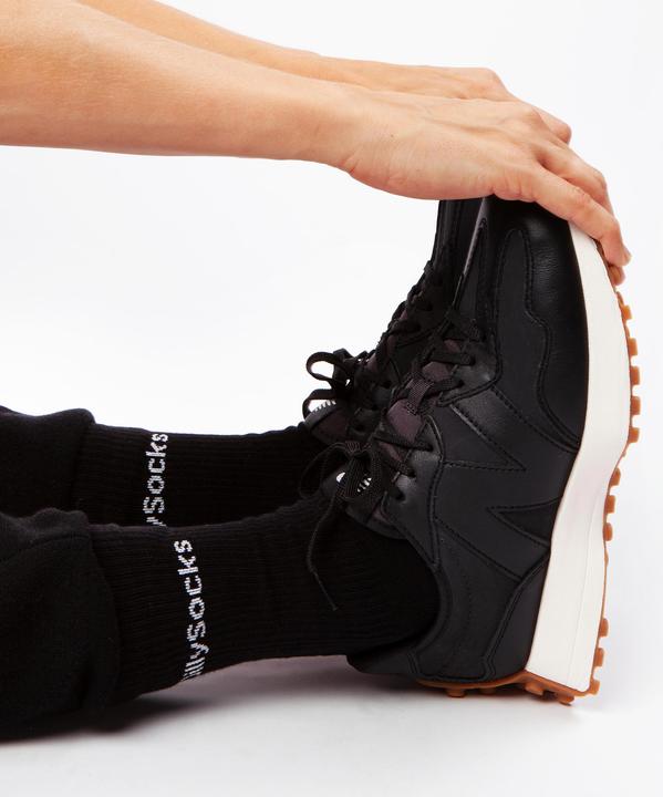 DillySocks Black Logo