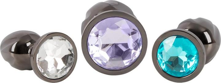 Actual product image Anos Metal butt plug set