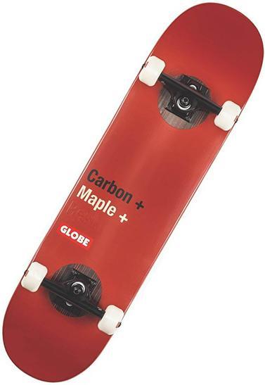 Actual product image Globe Skateboard G3 Bar 8.25" - Red - Complete 2020 (32")