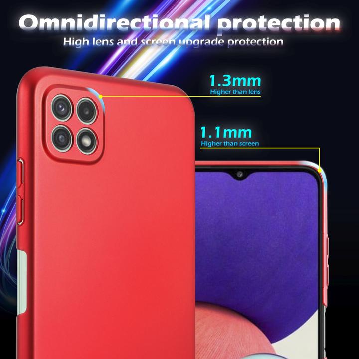 Produktbild Cadorabo HC Matt Metall Hülle (Samsung Galaxy A22 5G)