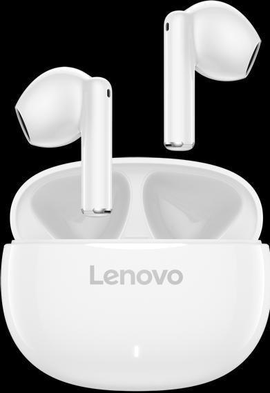 Actual product image Lenovo E310 True Wireless Stereo Earbuds standalone-White (P) (5 h, Wireless)