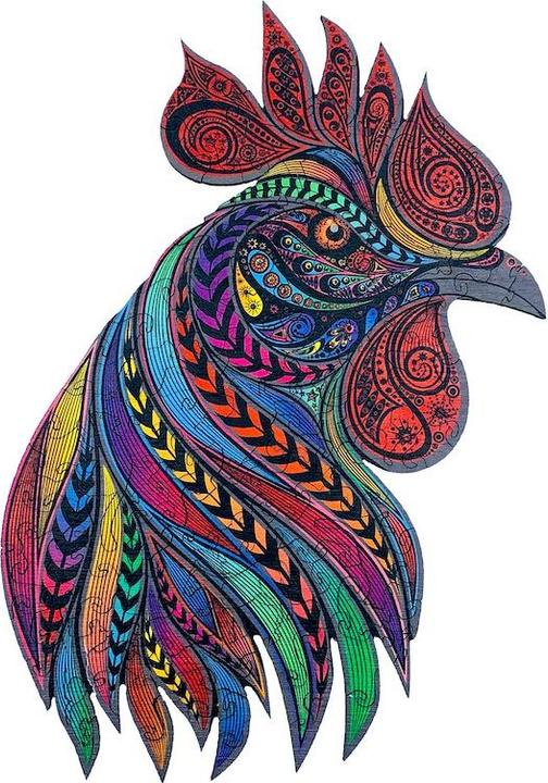 Produktbild Creatif'Puzzle Puzzle en Bois "Creatif Puzzle" - Taille Petite (116 Teile)