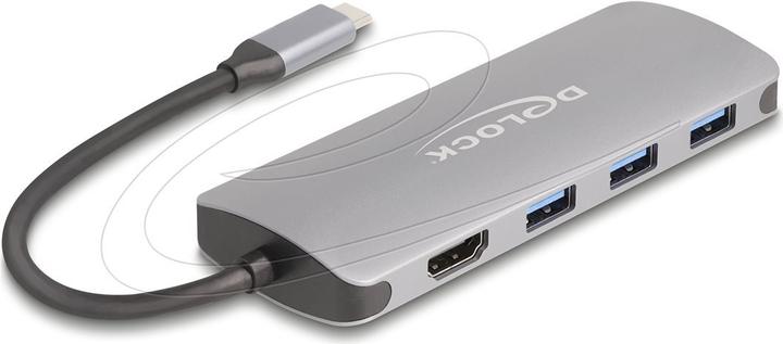 Productafbeelding Delock 7 Port USB 10 Gbps Hub und 4K HDMI Ausgang mit USB Ty (USB-C, 7 Havens)
