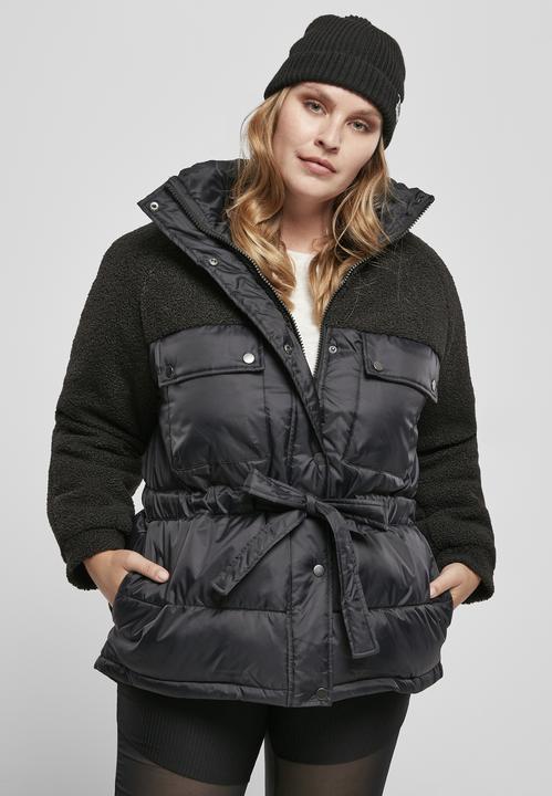 Immagine prodotto Urban Classics Giacca Sherpa Mix Puffer da donna (3XL)