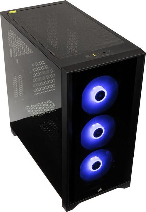 Actual product image Corsair iCUE 4000X (mATX, Mini-ITX, ATX, E-ATX)