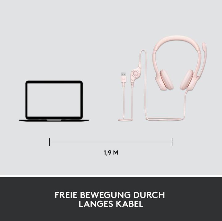 Immagine prodotto Logitech Cuffie Per Computer USB H390 (Cablato, USB-A)