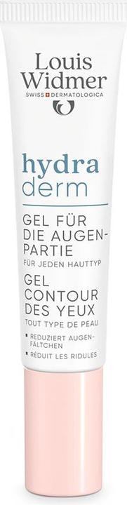Produktbild Widmer Louis Hydraderm Gel für die Augenpartie ohne Parfum 15 ml (Gel, 15 ml, Tag + Nacht)