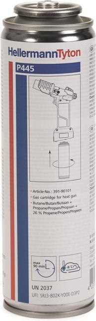 Image du produit HellermannTyton P445 Cartouche pour soufflerie d'air chaud 391-90101 (190 mm, 1 pcs)