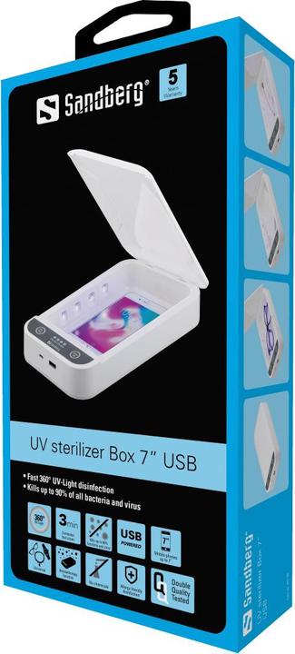 Produktbild Sandberg UV Sterilizer Box 7 USB