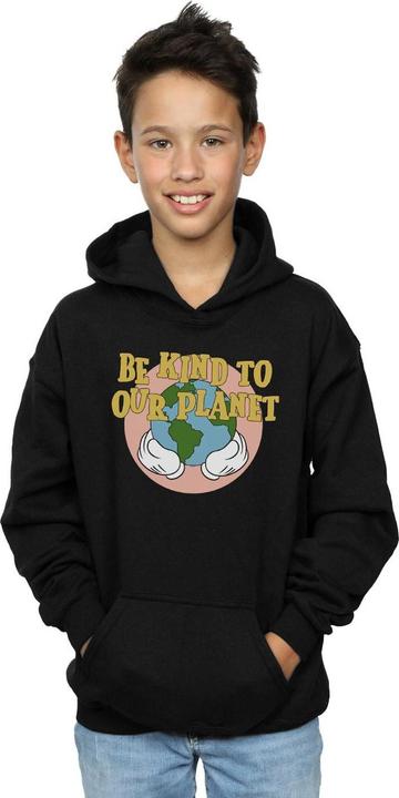 Produktbild Disney Mickey Mouse Be Kind To Our Planet Kapuzenpullover Jungen (128)