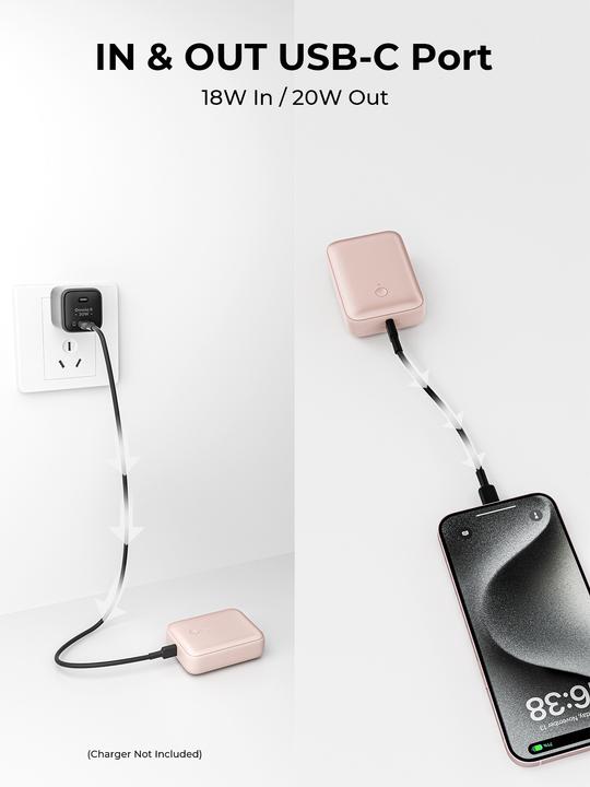 Immagine prodotto Aukey Spark Mini (10000 mAh, 20 W, 37 Wh)